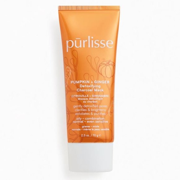 Sephora Other - Purlisse Beauty | NEW Pumpkin + Ginger Detoxifying Charcoal Face Mask 70g